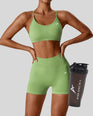 Essentials Seamless + Bra + Short + Shaker - GREEN